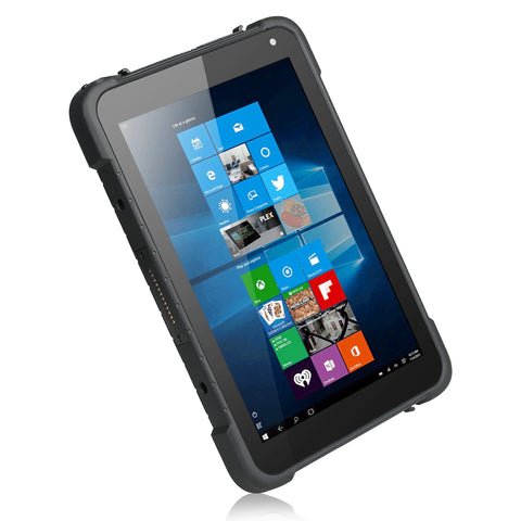 8-дюймовый портативный прочный планшет с ОС Windows, 4 ГБ, 128 ГБ, 1D/2D сканер штрих-кодов, NFC-считыватель